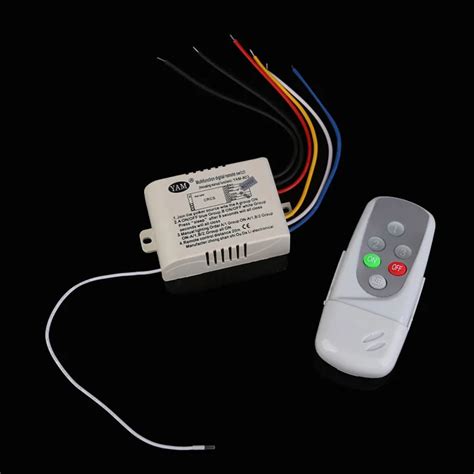 110v remote control electric switches